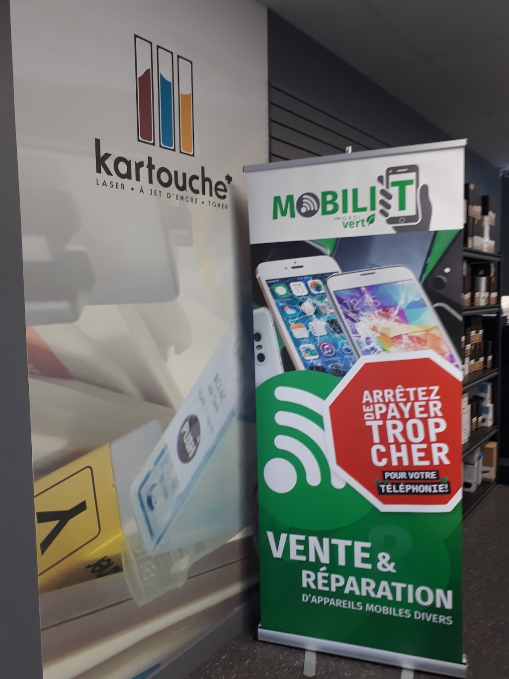 Kartouche Plus - Ordivert Sorel | 201 Rue Victoria, Sorel-Tracy, QC J3P 1Z4, Canada | Phone: (450) 855-3335
