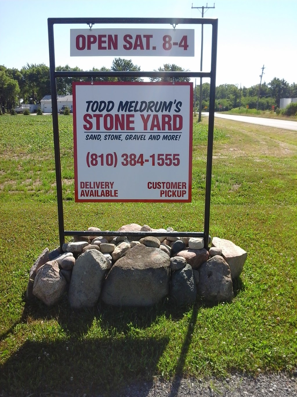Todd Meldrums Stone Yard | 11112 Burt Rd, Emmett, MI 48022, USA | Phone: (810) 384-1555