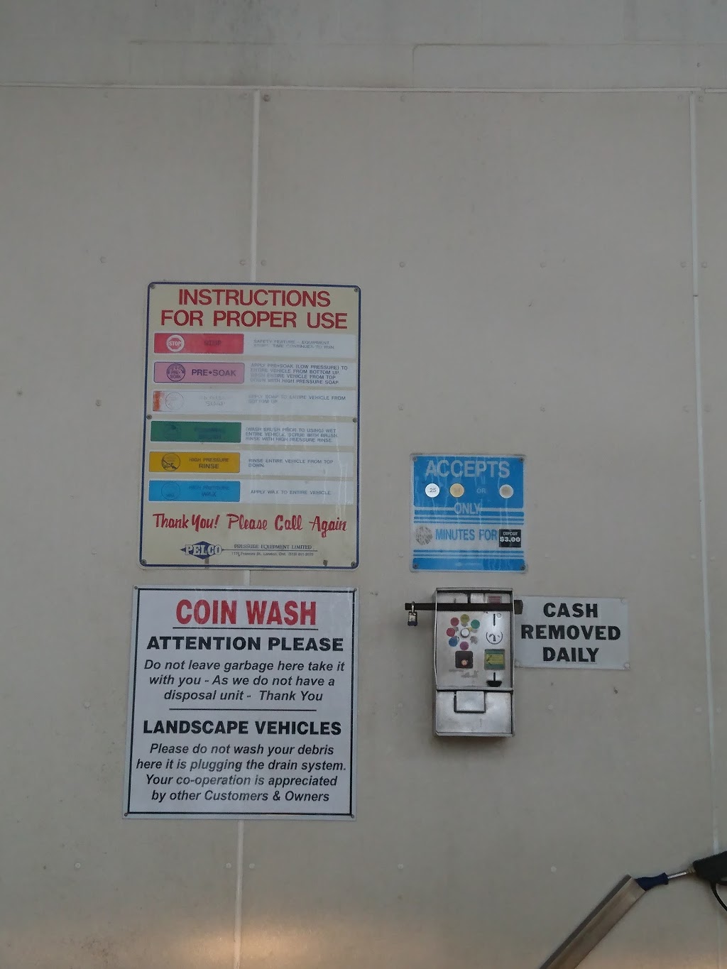 Car & Truck Coin Wash | 13216 Ilderton Rd, Ilderton, ON N0M 2A0, Canada