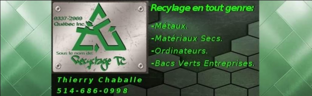 Recyclage TC | 910 Rue Daunais, Saint-Bruno-de-Montarville, QC J3V 6P4, Canada | Phone: (514) 686-0998
