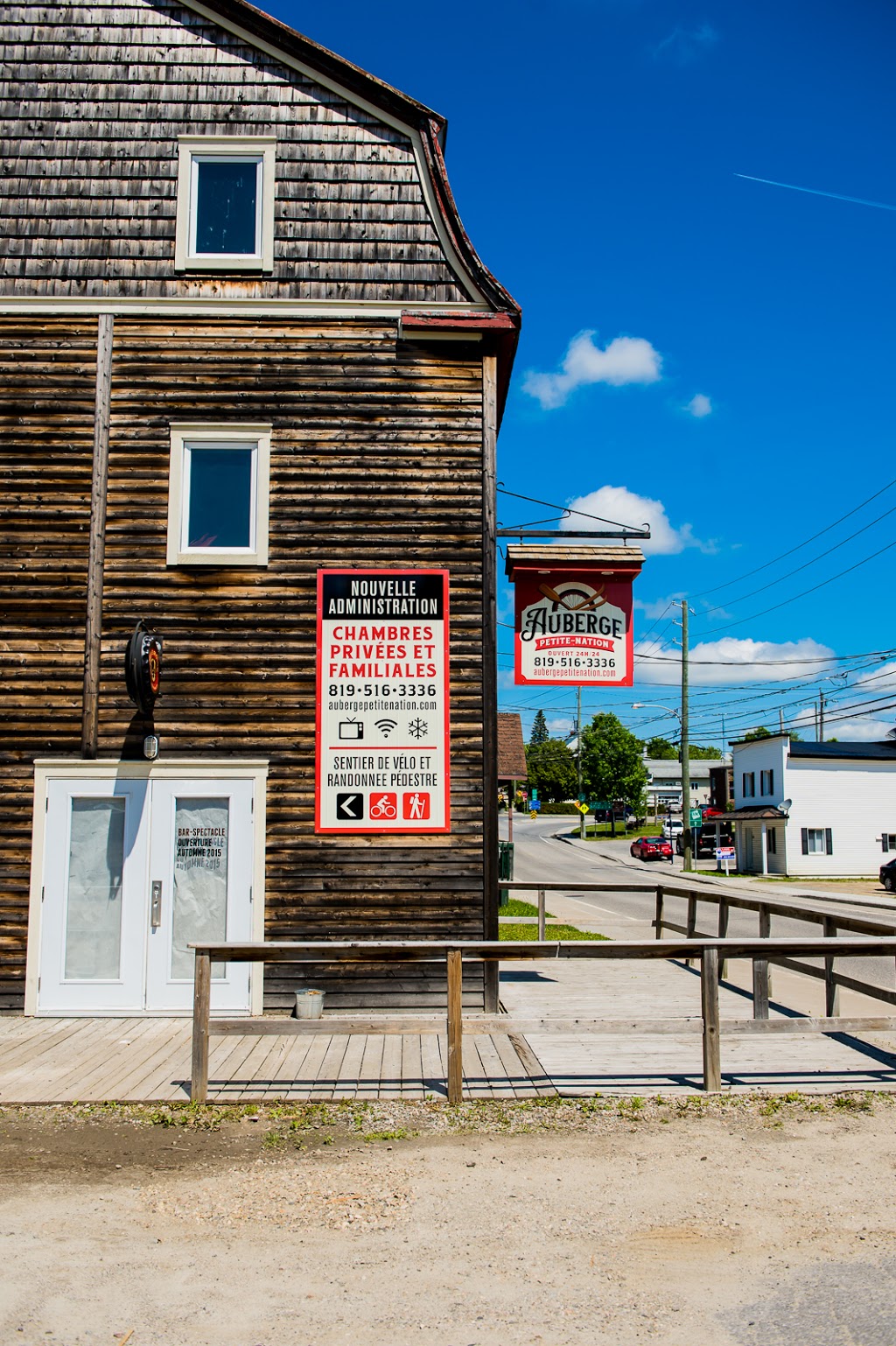 Auberge Petite-Nation | 35 Rue Principale, Saint-André-Avellin, QC J0V 1W0, Canada | Phone: (819) 516-3336