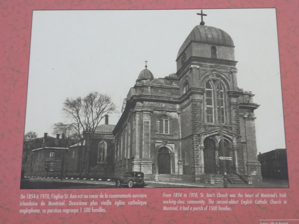 Ruins of St Anns Church | 1355 Rue Basin, Montréal, QC H3C, Canada