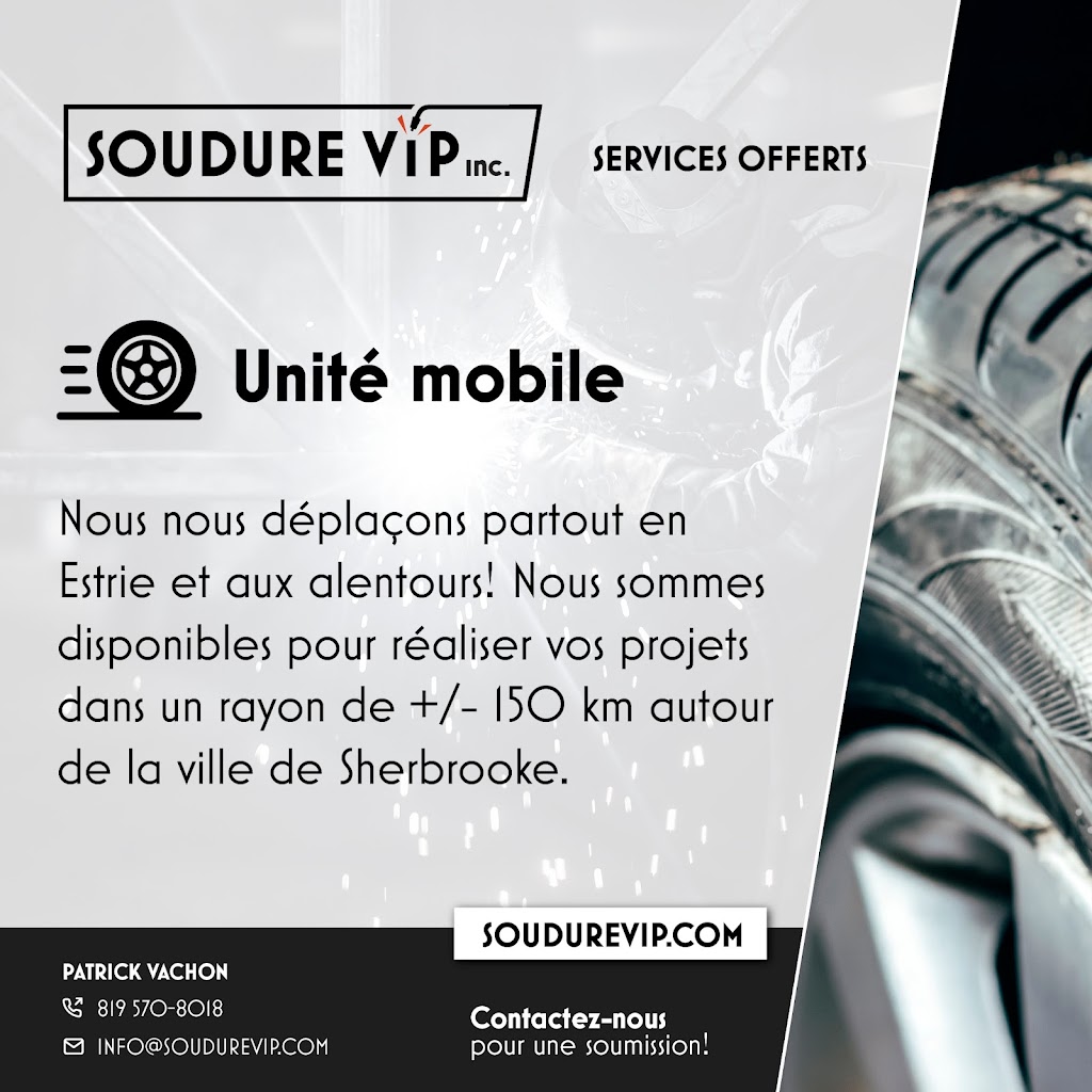 Soudure VIP | 500 Rue Joseph, Saint-Denis-de-Brompton, QC J0B 2P0, Canada | Phone: (819) 570-8018