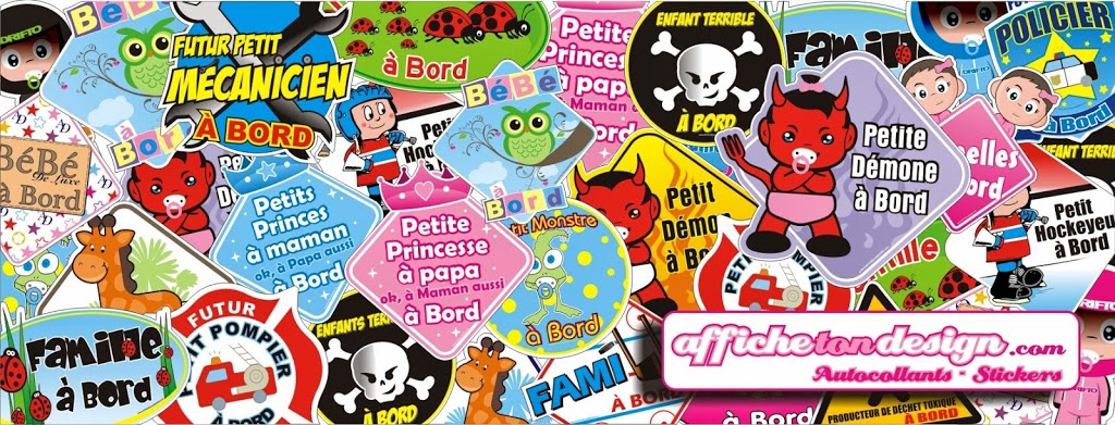 Affiche ton Design Autocollants Bébé à bord | 229 3 Rue, Crabtree, QC J0K 1B0, Canada | Phone: (514) 651-4511