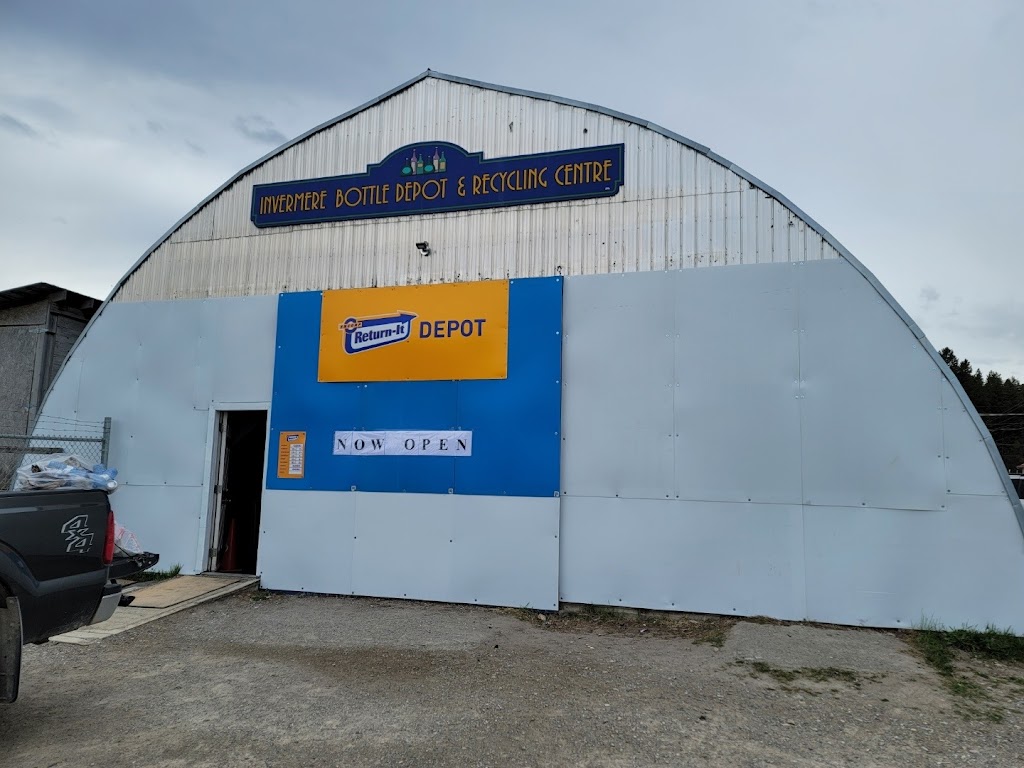 Invermere Bottle Depot & Recycle Centre | 133 Industrial 2 Rd, Invermere, BC V0A 1K0, Canada | Phone: (250) 342-2800