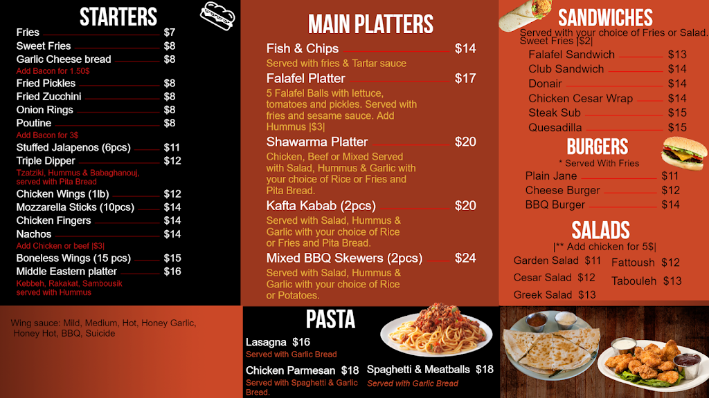 Georges Bar & Grill | 2858 Munster Rd, Ottawa, ON K0A 3P0, Canada | Phone: (613) 838-2521