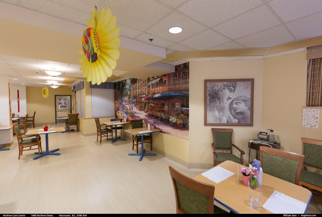 Renfrew Care Centre | 1880 Renfrew St, Vancouver, BC V5M 3H9, Canada | Phone: (604) 255-7723