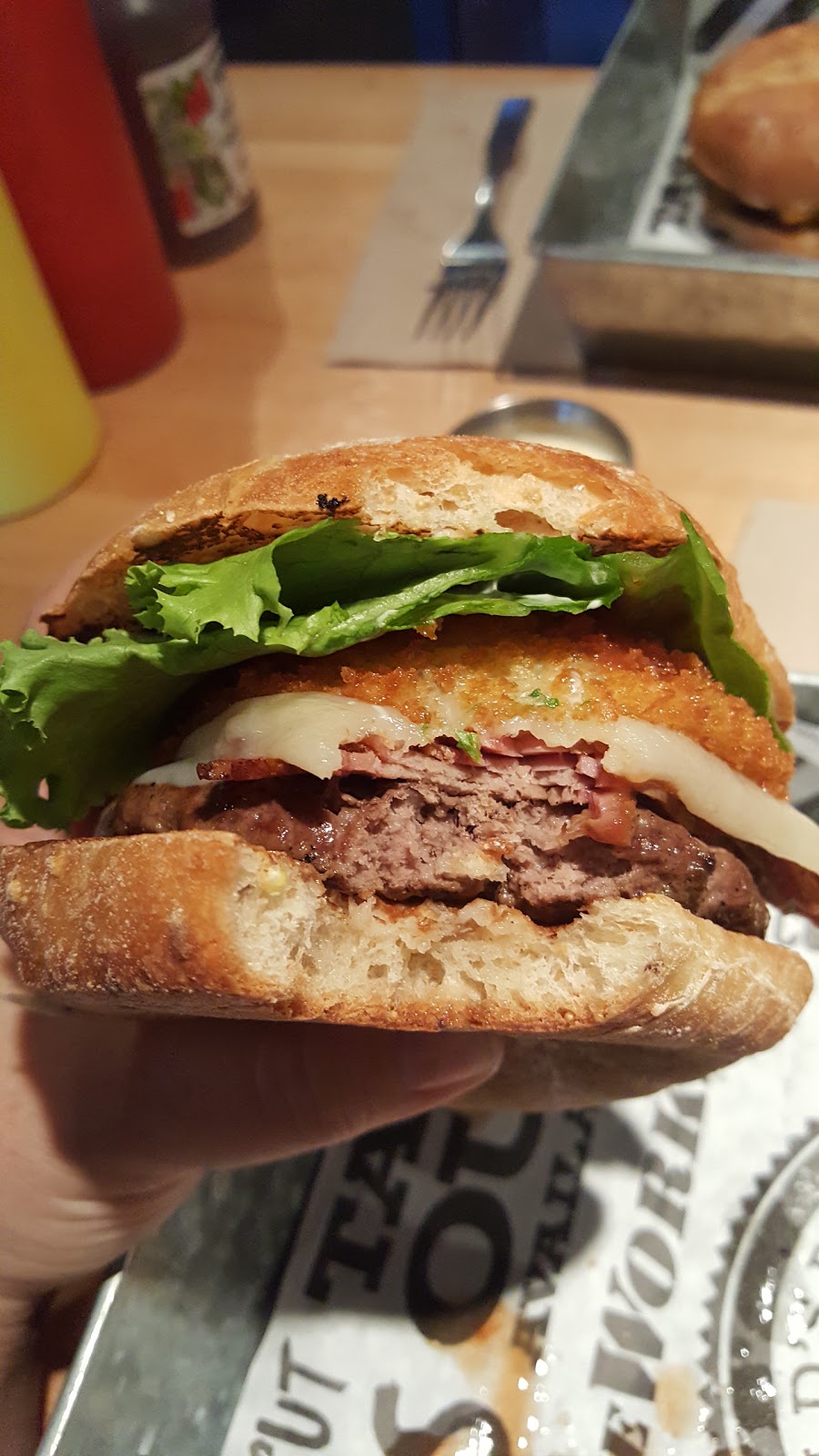 The Works Gourmet Burger Bistro | 149 Lakeshore Rd E, Oakville, ON L6J 1H3, Canada | Phone: (905) 337-9675