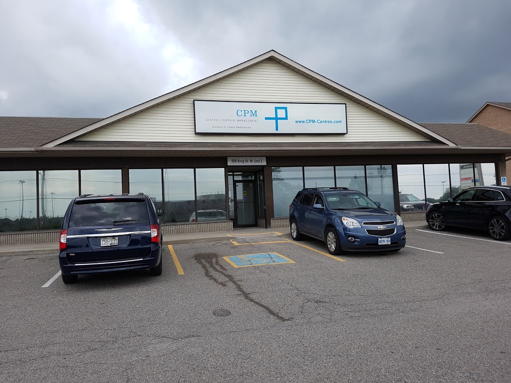 CPM Centres for Pain Management | 500 King St W #2, Oshawa, ON L1J 2K9, Canada | Phone: (905) 576-3444