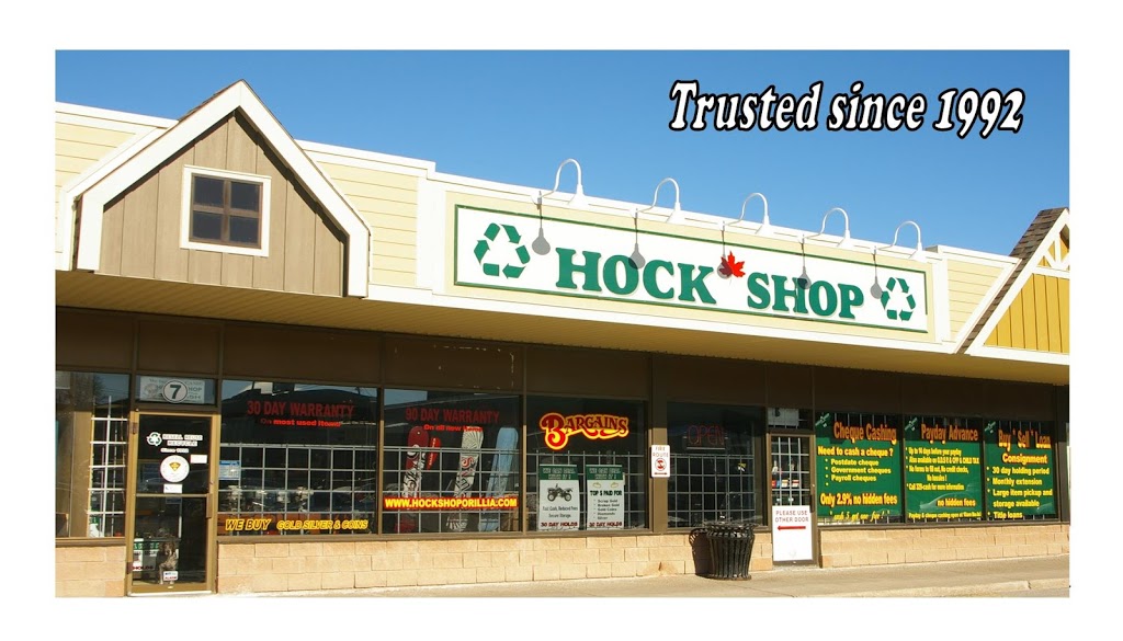 Hock Shop Orillia | 70 Front St N #7, Orillia, ON L3V 4R8, Canada | Phone: (705) 329-2274