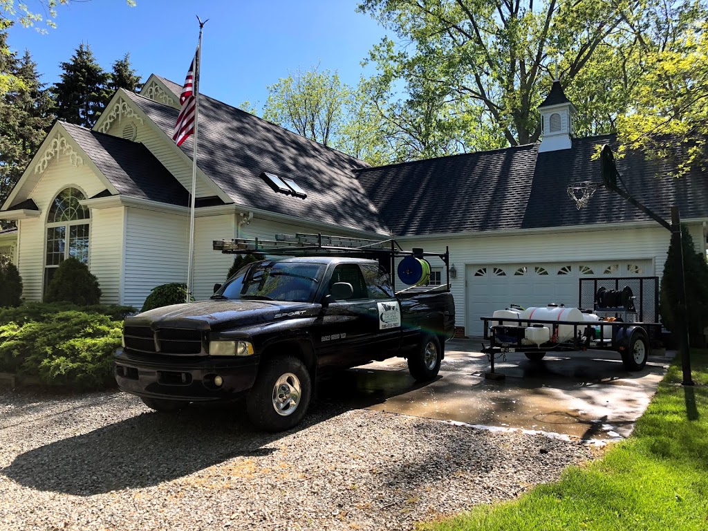 Blue Water Soft Wash Roof And Exterior Cleaning Plus Power Washi | 5790 Wildcat Rd, Croswell, MI 48422, USA | Phone: (586) 615-7637