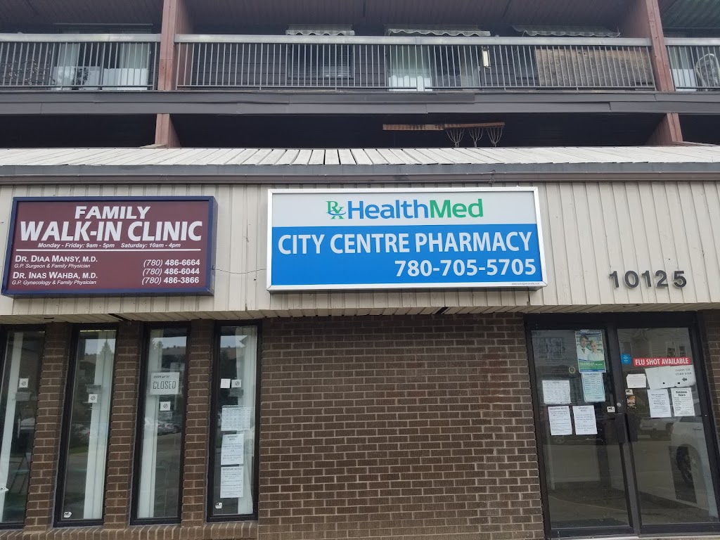 Rx Health Med City Centre Pharmacy | health | 10125 157 St NW, Edmonton, AB T5P 2T9, Canada | 7807055705 OR +1 780-705-5705