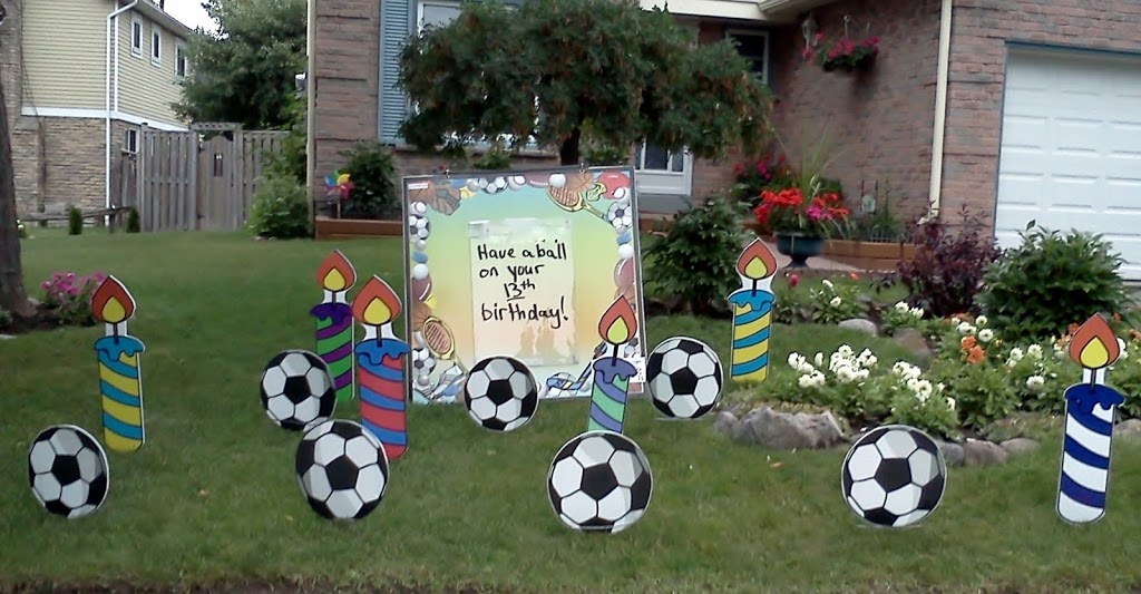 Birthday Lawn Signs & Stork Rentals by All Occasions Signs | 144 Rossland Rd E, Oshawa, ON L1G 2W4, Canada | Phone: (905) 728-5639