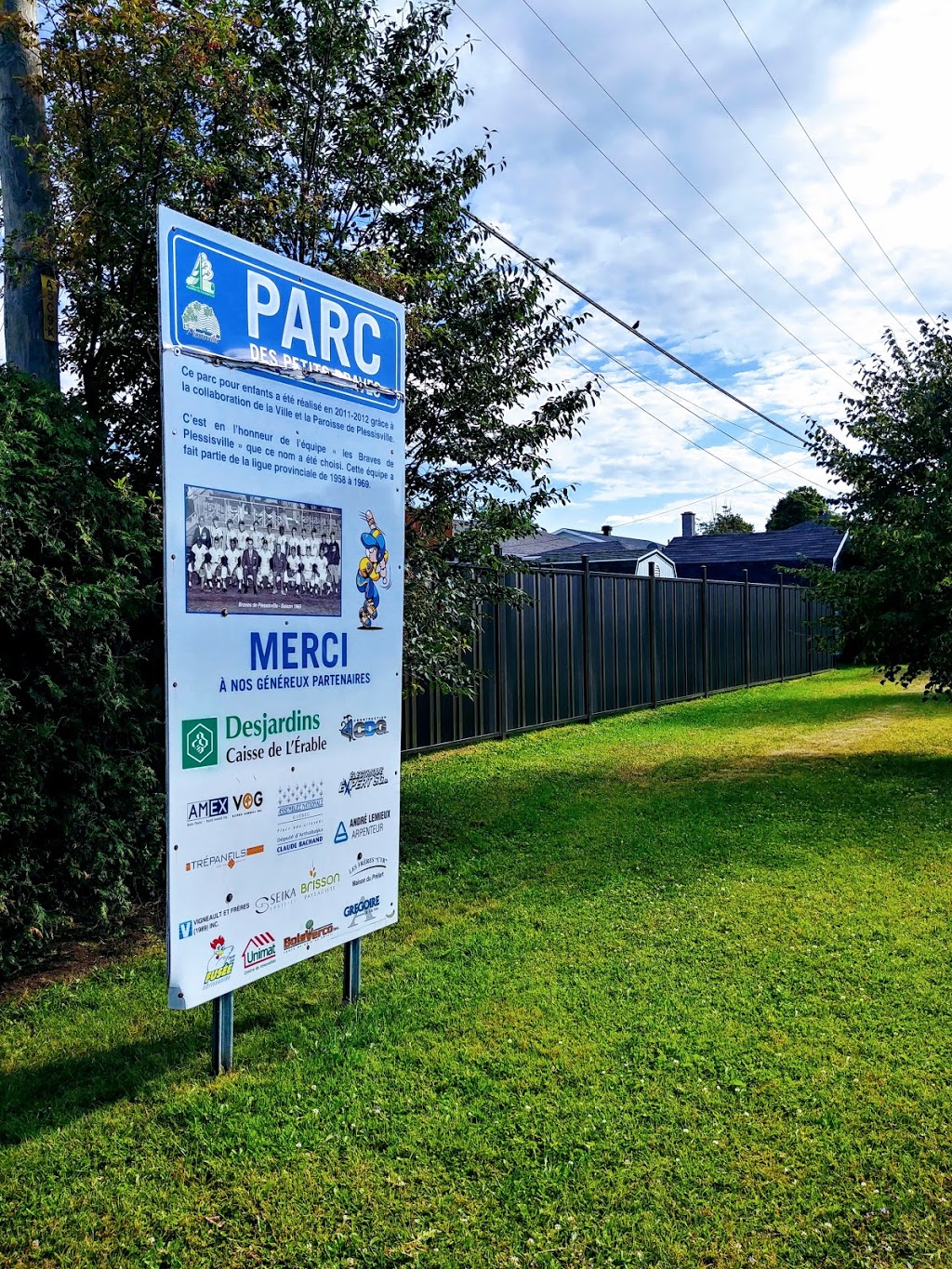 Parc Des Petits Braves | Plessisville, QC G6L 1B2, Canada