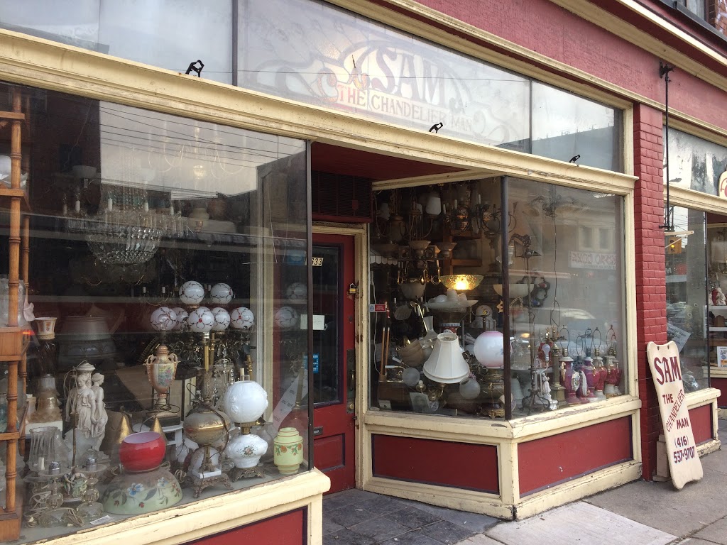 Sam The Chandelier Man | 1633 Queen St W, Toronto, ON M6R 1A9, Canada | Phone: (416) 537-9707