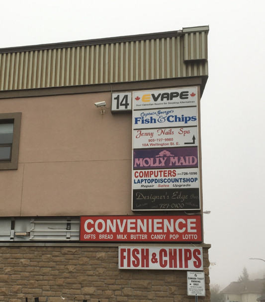 Captain Georges Fish & Chips | 14 Wellington St E, Aurora, ON L4G 1H4, Canada | Phone: (905) 841-7668
