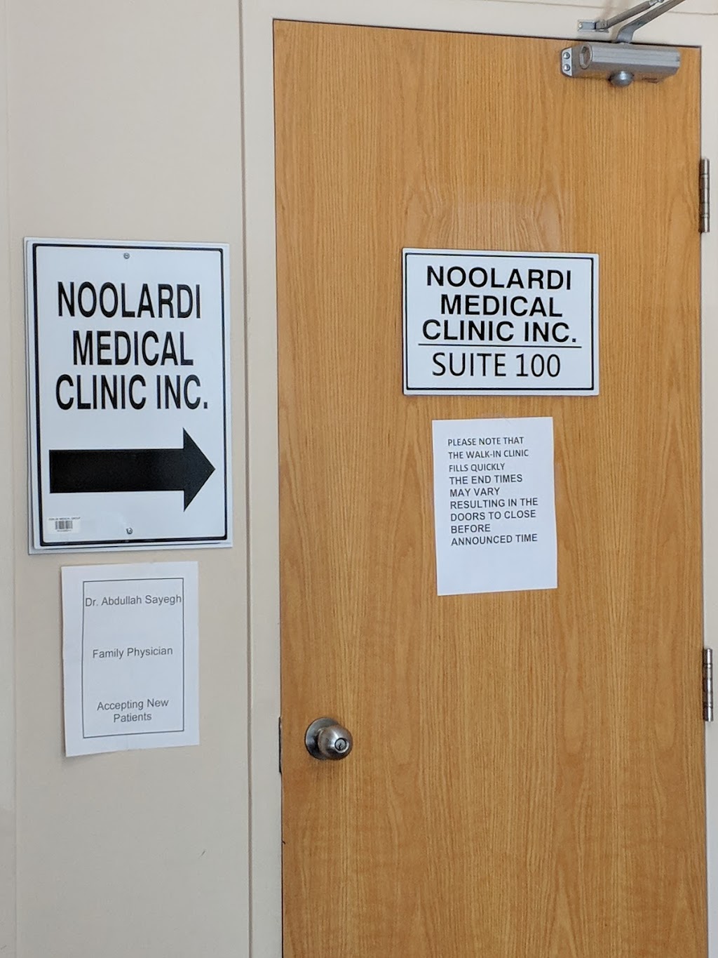 Noolardi Medical Clinic | 10083 Keele St #100, Maple, ON L6A 3Y8, Canada | Phone: (905) 832-4644