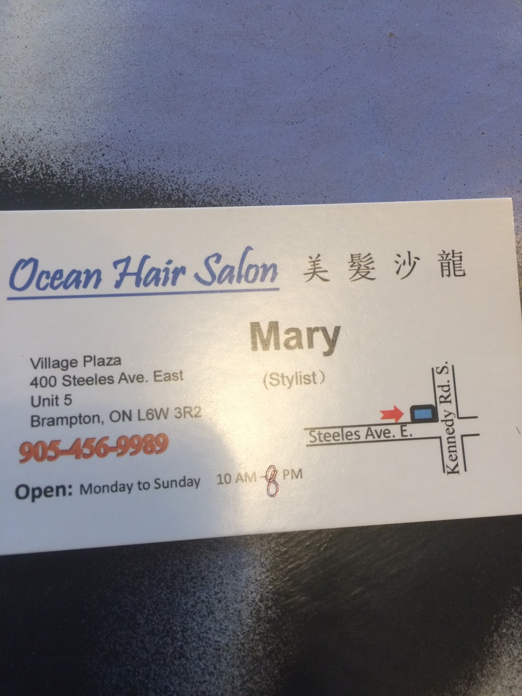 Oceans Hair Salon | 400 Steeles Ave E, Brampton, ON L6W 3R2, Canada | Phone: (905) 456-9989