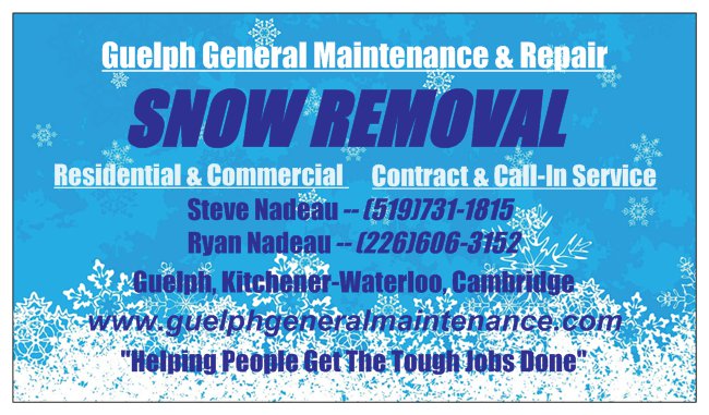 Guelph General Maintenance | 33 June Ave, Guelph, ON N1H 1H5, Canada | Phone: (226) 606-3152