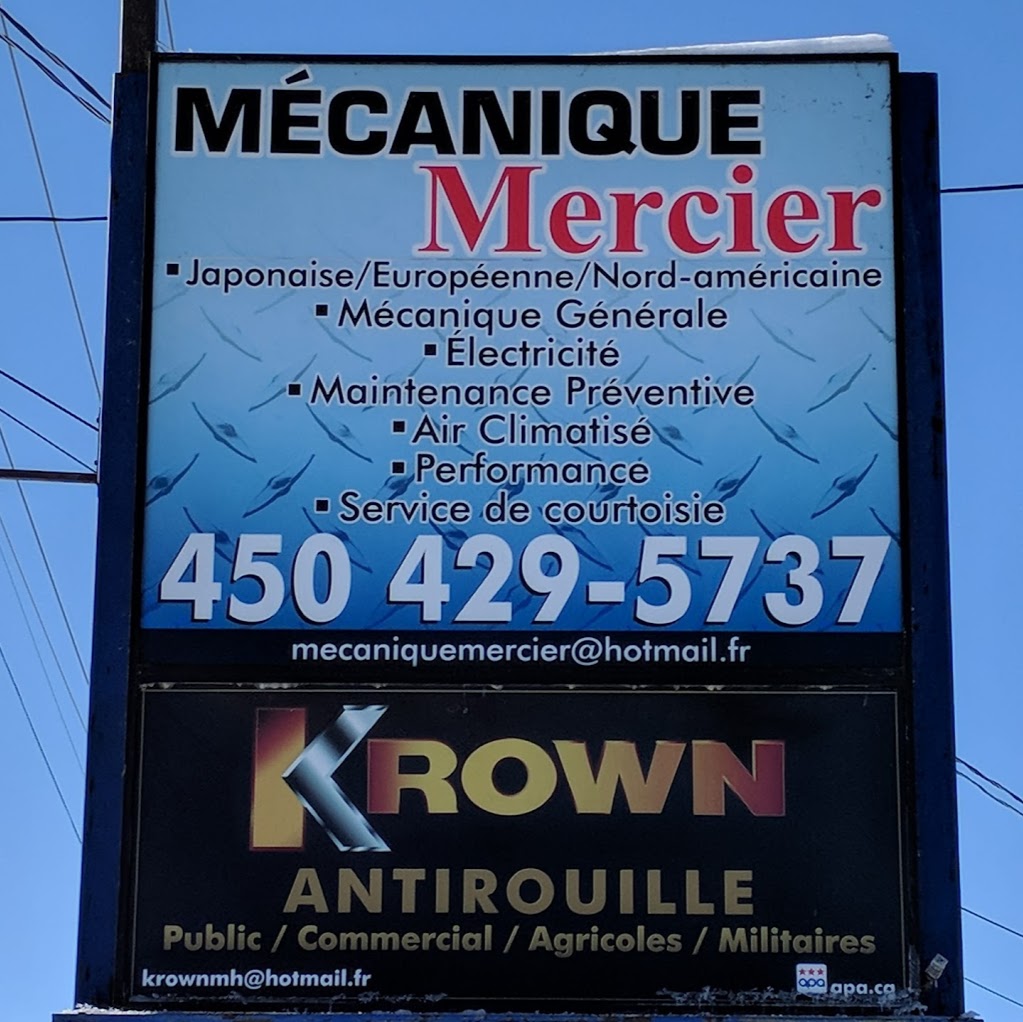 Garage Mécanique Mercier | 265 Boul de Melocheville, Beauharnois, QC J6N 0E5, Canada | Phone: (450) 429-5737