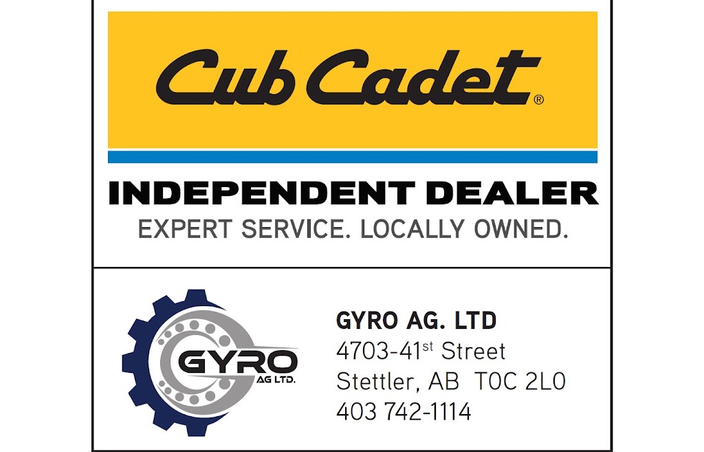 Gyro Ag Ltd | 4703 41 St, Stettler, AB T0C 2L0, Canada | Phone: (403) 742-1114