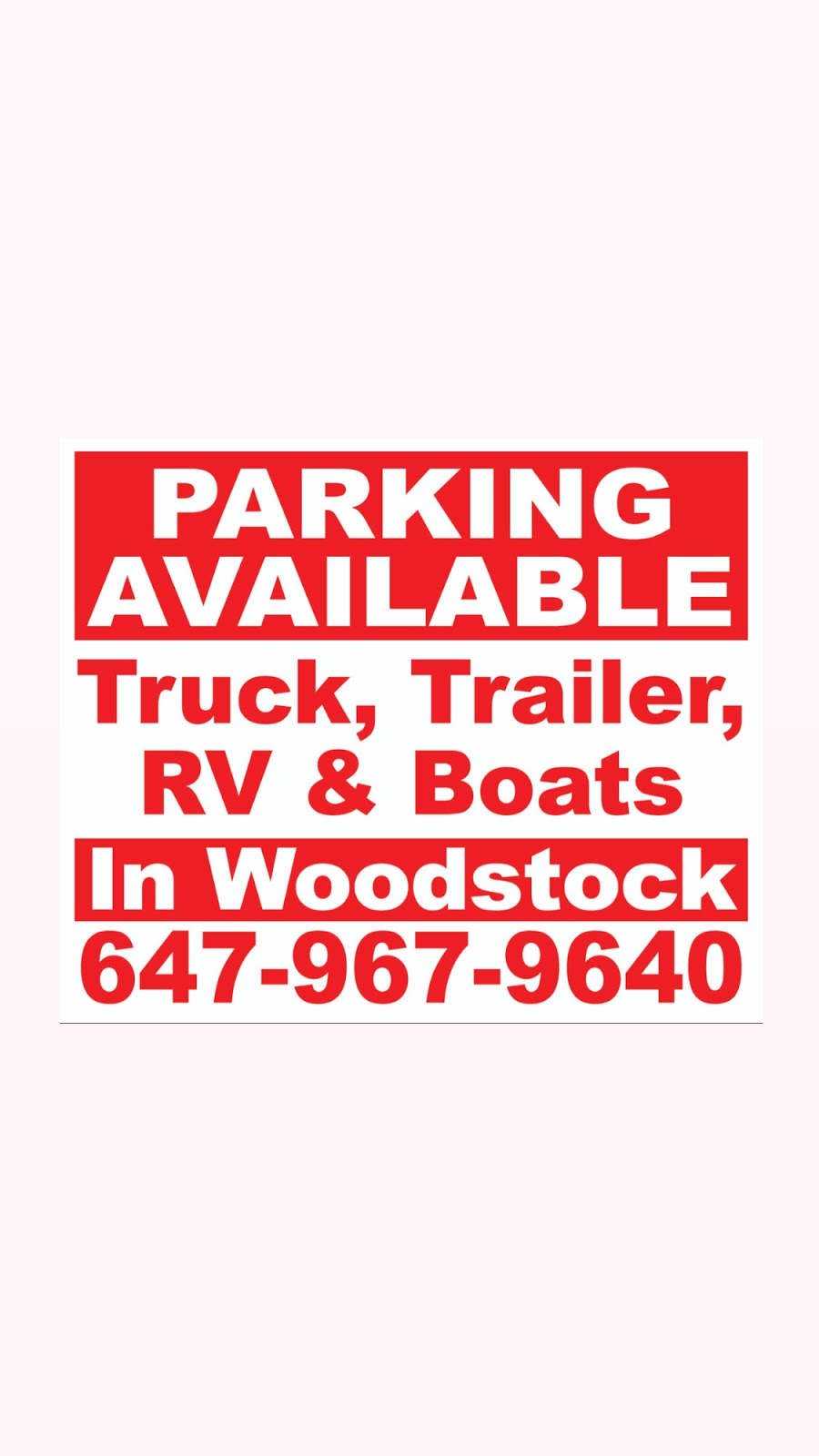 J&J truck parking | 445 Springbank Ave S, Woodstock, ON N4V 1E4, Canada | Phone: (647) 967-9640