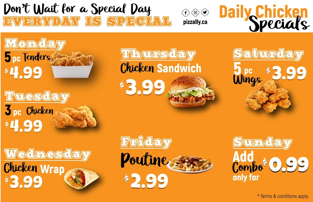 PIZZALLY | 4383 Kingston Rd, Scarborough, ON M1E 2N2, Canada | Phone: (416) 474-7777