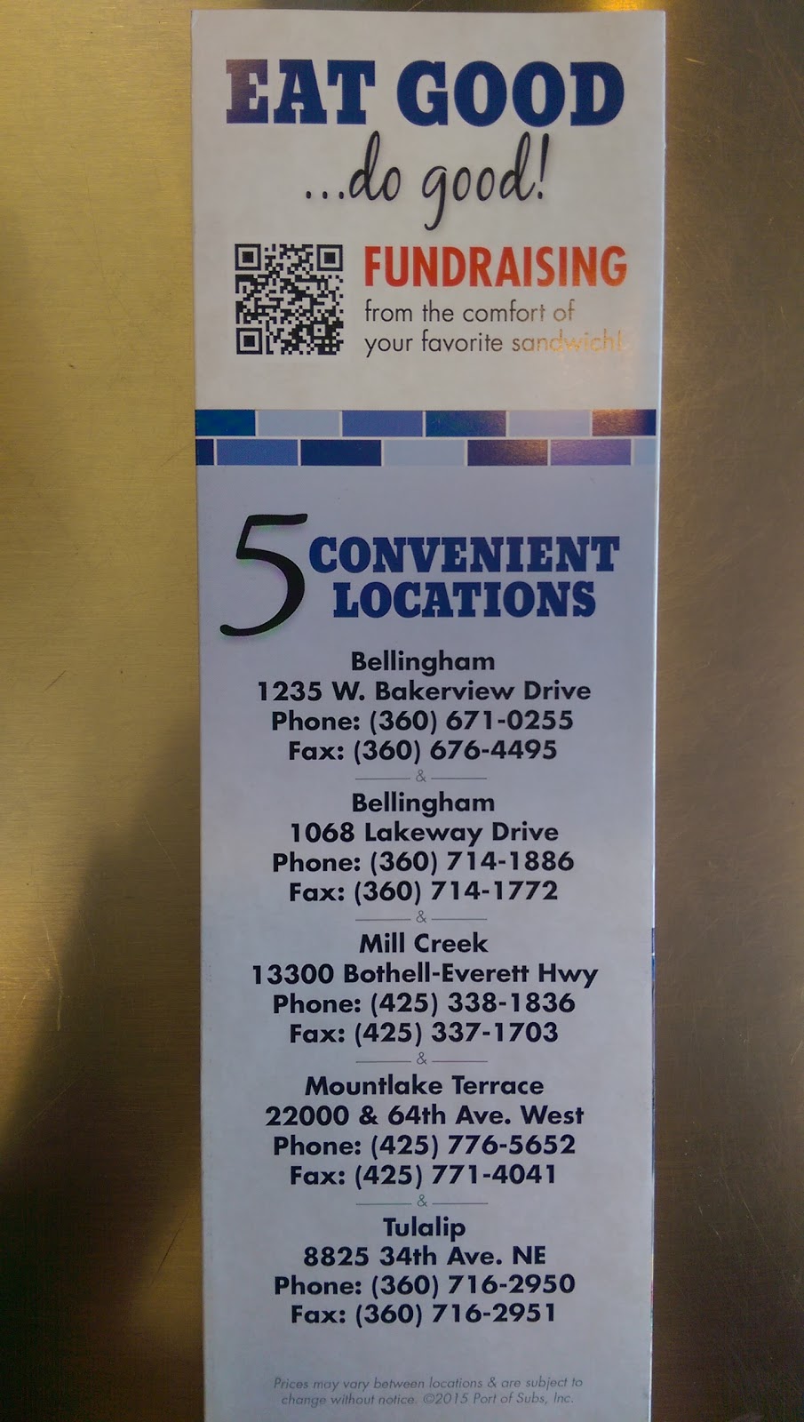 Port of Subs | 1235 W Bakerview Rd, Bellingham, WA 98226, USA | Phone: (360) 671-0255