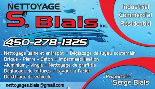 S Blais Lavage A Pression | 1524 Rte de Michaudville, Saint-Jude, QC J0H 1P0, Canada | Phone: (450) 278-1325