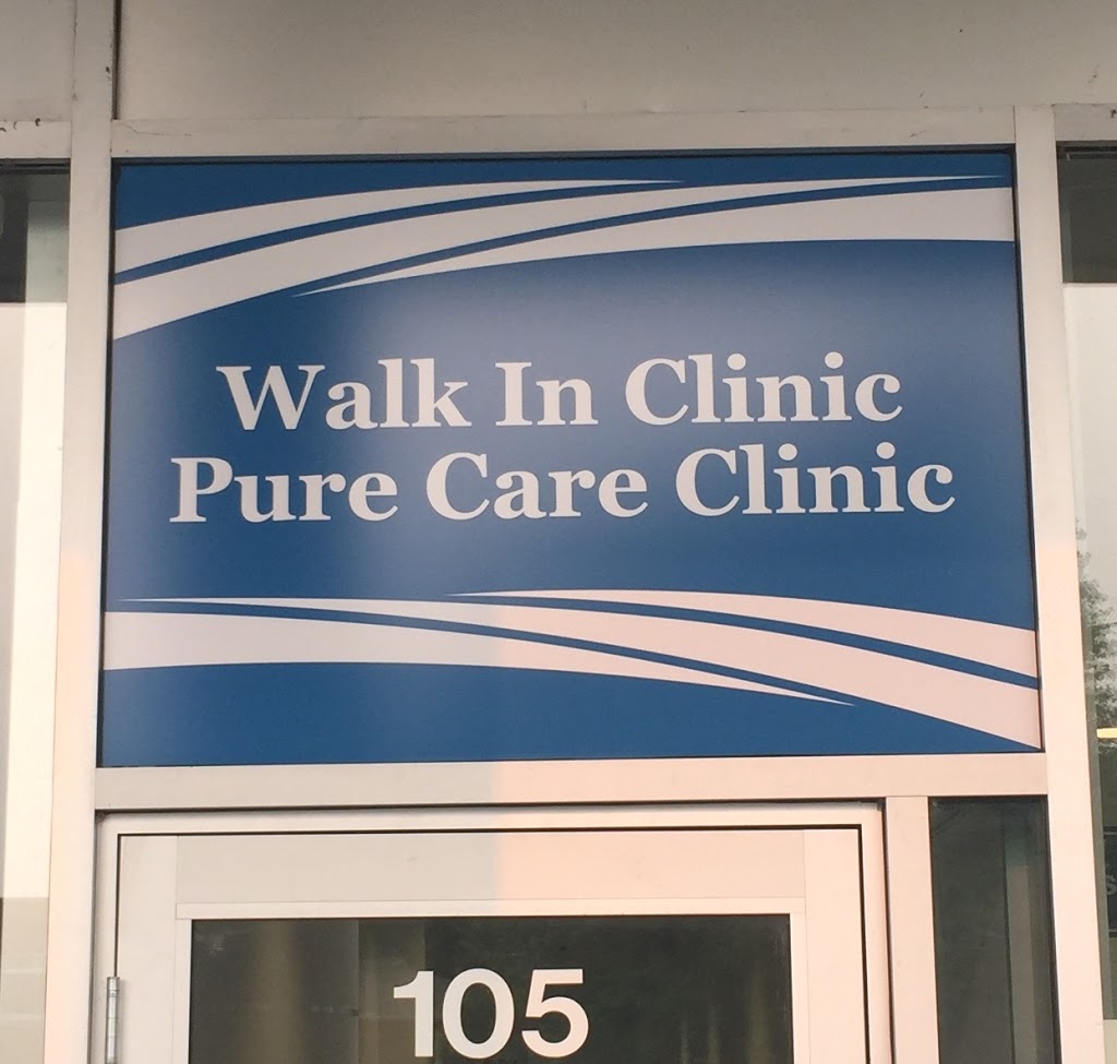Pure Care - Walk-in Clinic | 105, 22470, Dewdney Trunk Rd, Maple Ridge, BC V2X 5Z6, Canada | Phone: (604) 477-8800