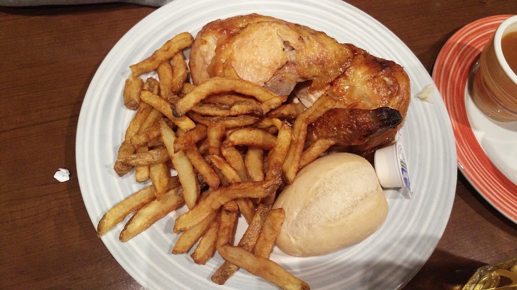 Swiss Chalet | 4555 Hurontario St Unit 1, Mississauga, ON L4Z 3L9, Canada | Phone: (905) 890-9330