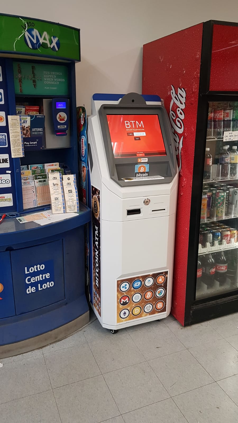 HODL BITCOIN ATM - St. Eriny Food Mart | 500 Laurier Ave Unit #4, Milton, ON L9T 3L3, Canada | Phone: (416) 840-5444
