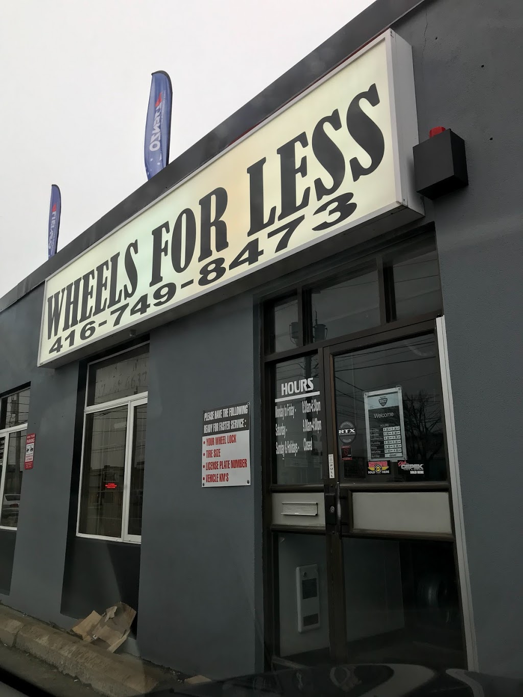 Wheels For Less | 130 Oakdale Rd, North York, ON M3N 1V9, Canada | Phone: (416) 749-8473