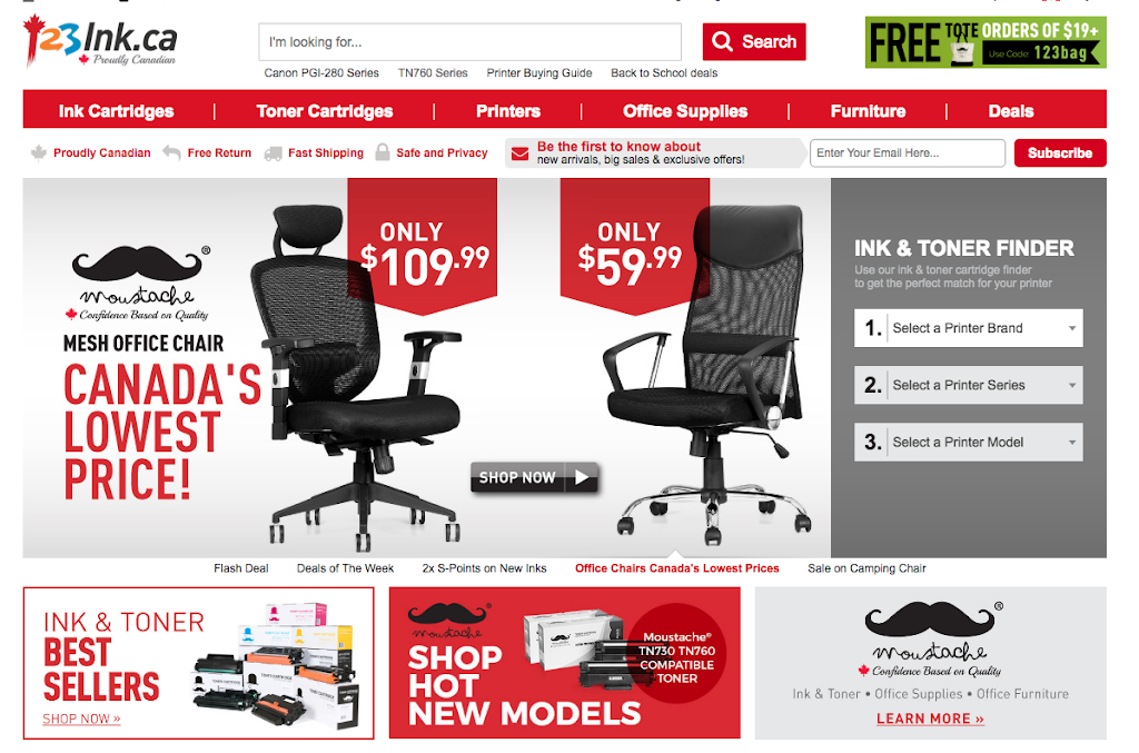123Ink.ca PrimeCables.ca Living.ca Vancouver | 3830 Jacombs Rd #106, Richmond, BC V6V 1Y6, Canada | Phone: (604) 278-7790