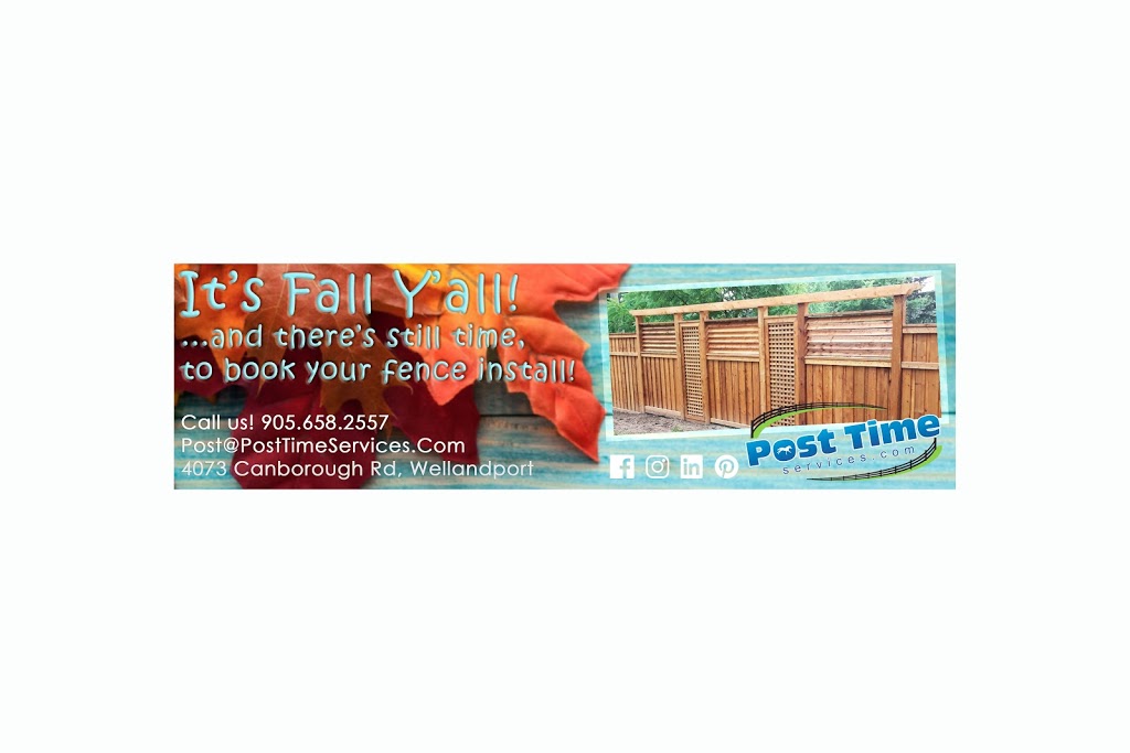 Post Time Services | 4073 Canborough Rd, Wellandport, ON L0R 2J0, Canada | Phone: (905) 658-2557