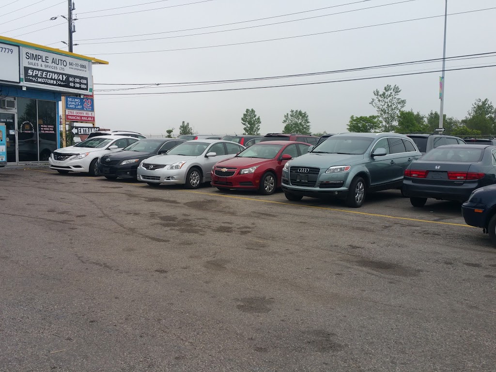 SIMPLE AUTO SALES & SERVICES LTD. | 2829 Derry Rd E, Mississauga, ON L4T 1A5, Canada | Phone: (647) 717-0068