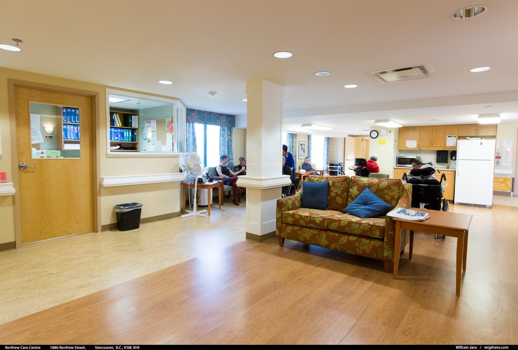 Renfrew Care Centre | 1880 Renfrew St, Vancouver, BC V5M 3H9, Canada | Phone: (604) 255-7723