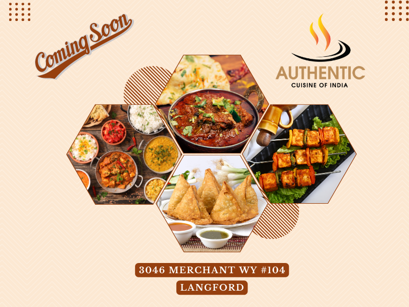 Authentic Cuisine Of India | Indian Restaurant Langford | 3046 Merchant Wy #104, Langford, BC V9B 0X1, Canada | Phone: (177) 844-05666