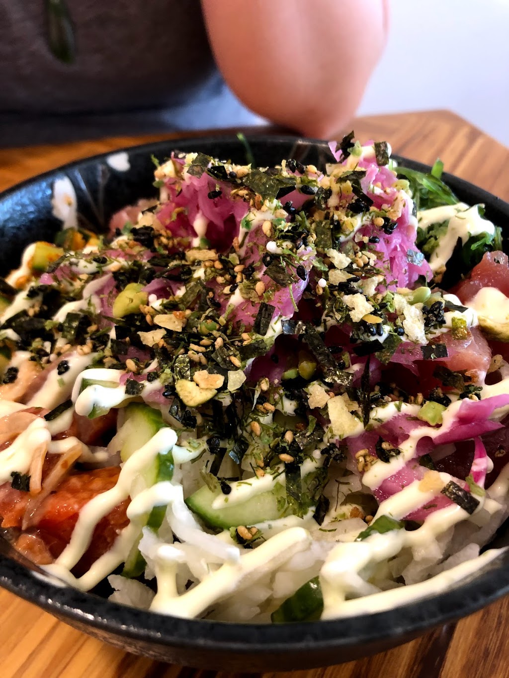 Pacific Poke | 219 Bernard Ave, Kelowna, BC V1Y 6N2, Canada | Phone: (250) 763-6079