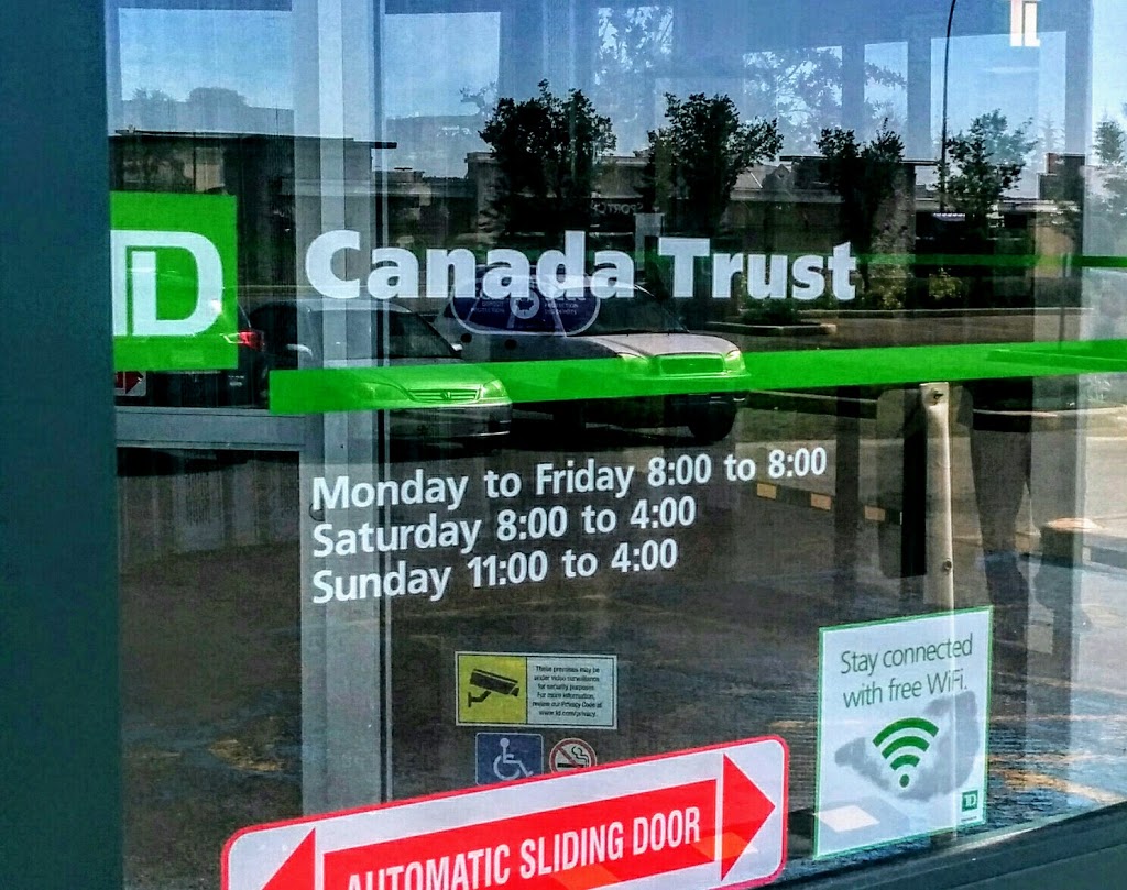 TD Canada Trust Branch and ATM | 260 Crowfoot Crescent NW, Calgary, AB T3G 3N5, Canada | Phone: (403) 299-3418