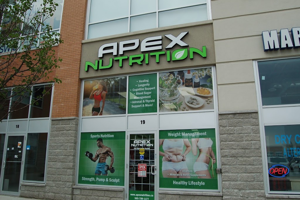 Apex Nutrition | 19-20 Maritime Ontario Blvd, Brampton, ON L6S 0E7, Canada | Phone: (905) 789-1177
