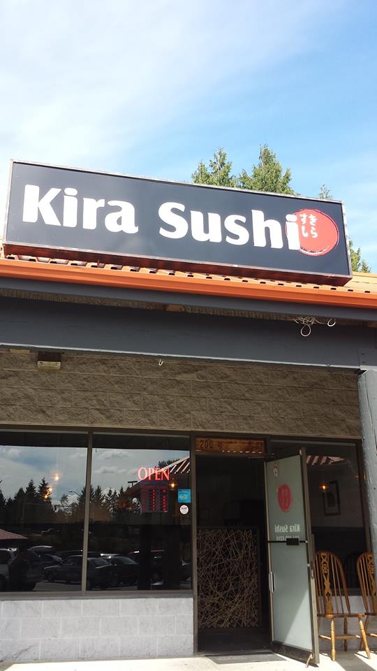 Kira Sushi | 3033 Immel St #200, Abbotsford, BC V2S 6S2, Canada | Phone: (604) 852-1214