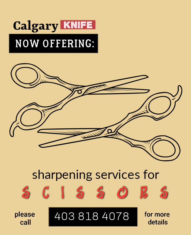 Calgary Knife Sharpening | 1192 Falconridge Dr NE, Calgary, AB T3J 1A2, Canada | Phone: (403) 818-4078
