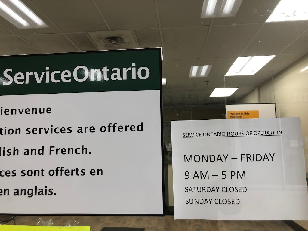 ServiceOntario | 9225 ON-93 Unit 20, Midland, ON L4R 4K4, Canada | Phone: (705) 526-1590
