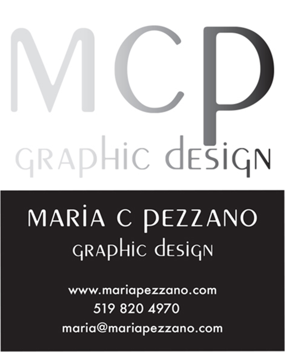 Absolute Graphic Design by Maria Pezzano | 102 Arthur St S, Guelph, ON N1E 5K4, Canada | Phone: (519) 820-4970