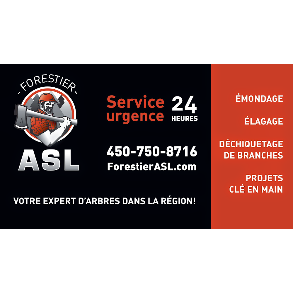 Forestier ASL | 960 Rue Latendresse, Joliette, QC J6E 3Z1, Canada | Phone: (450) 750-8716
