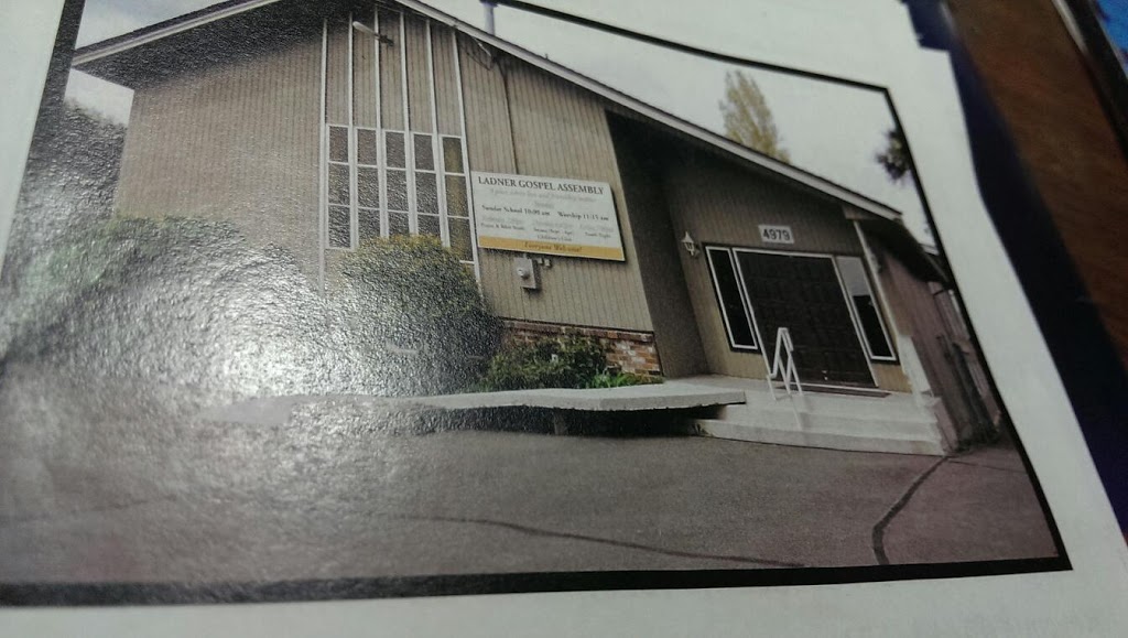 Ladner Gospel Assembly | 4979 44a Ave, Delta, BC V4K 1E6, Canada | Phone: (604) 946-4224