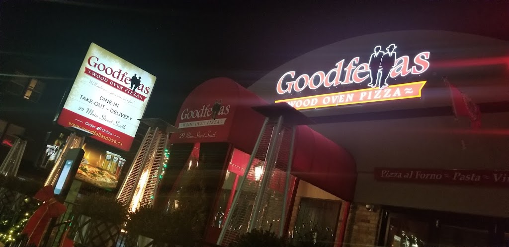 Goodfellas Wood Oven Pizza | 29 Main St S, Georgetown, ON L7G 3G2, Canada | Phone: (855) 433-5527