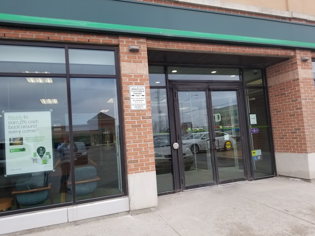 TD Canada Trust Branch and ATM | 11730 Yonge St, Richmond Hill, ON L4E 0K4, Canada | Phone: (905) 770-0227