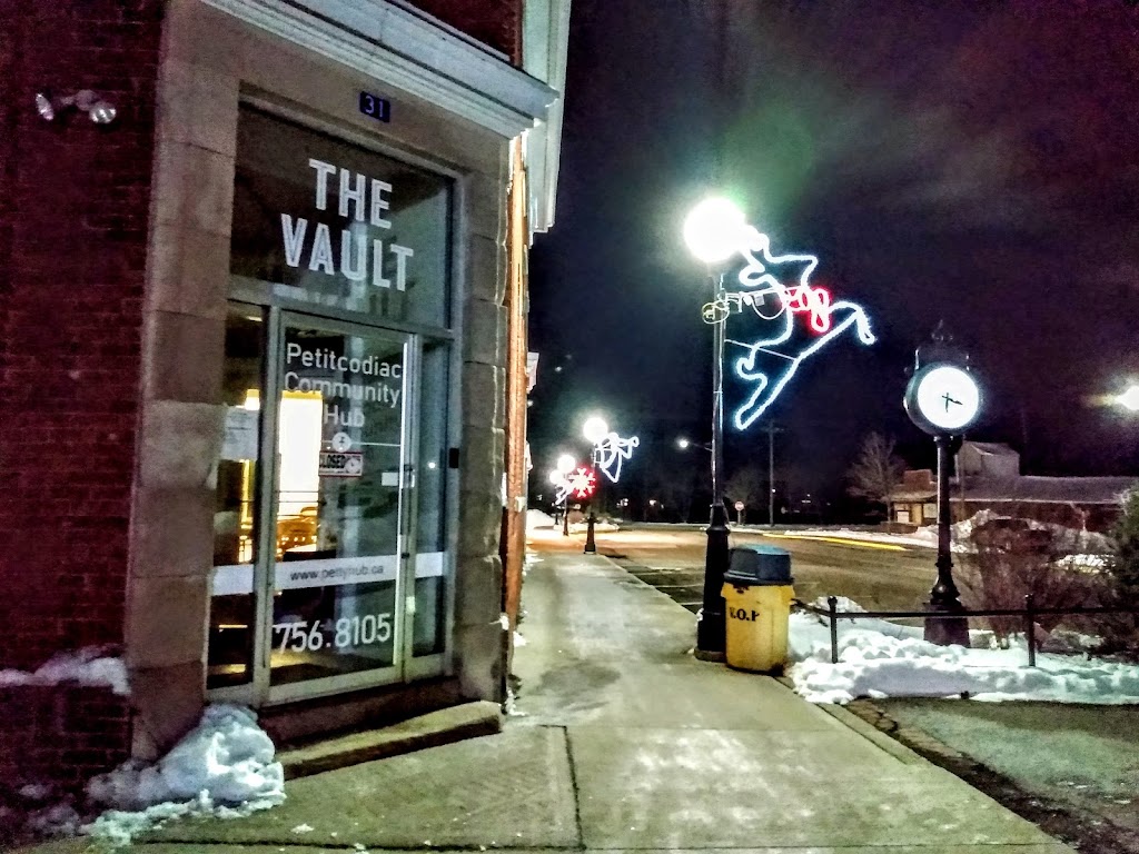 Petitcodiac Community Hub- the Vault | 31 Main St, Petitcodiac, NB E4Z 4K6, Canada | Phone: (506) 756-8105